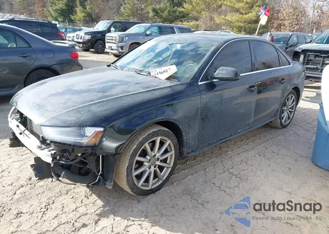 2014 Audi A4 2.0T Premium z USA, uszkodzony, nr VIN WAUFFAFL6EN033558